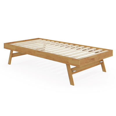 Madrid Wooden Trundle Only Oak – GFW, view 3