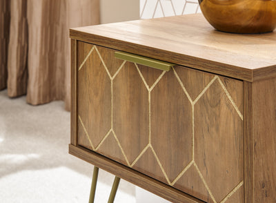 Orleans Lamp Table Mango – GFW, view 4