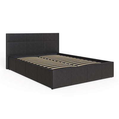 Side Lift Ottoman Bed Black – GFW, view 10