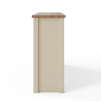 Lancaster Compact Sideboard – Cream & Oak