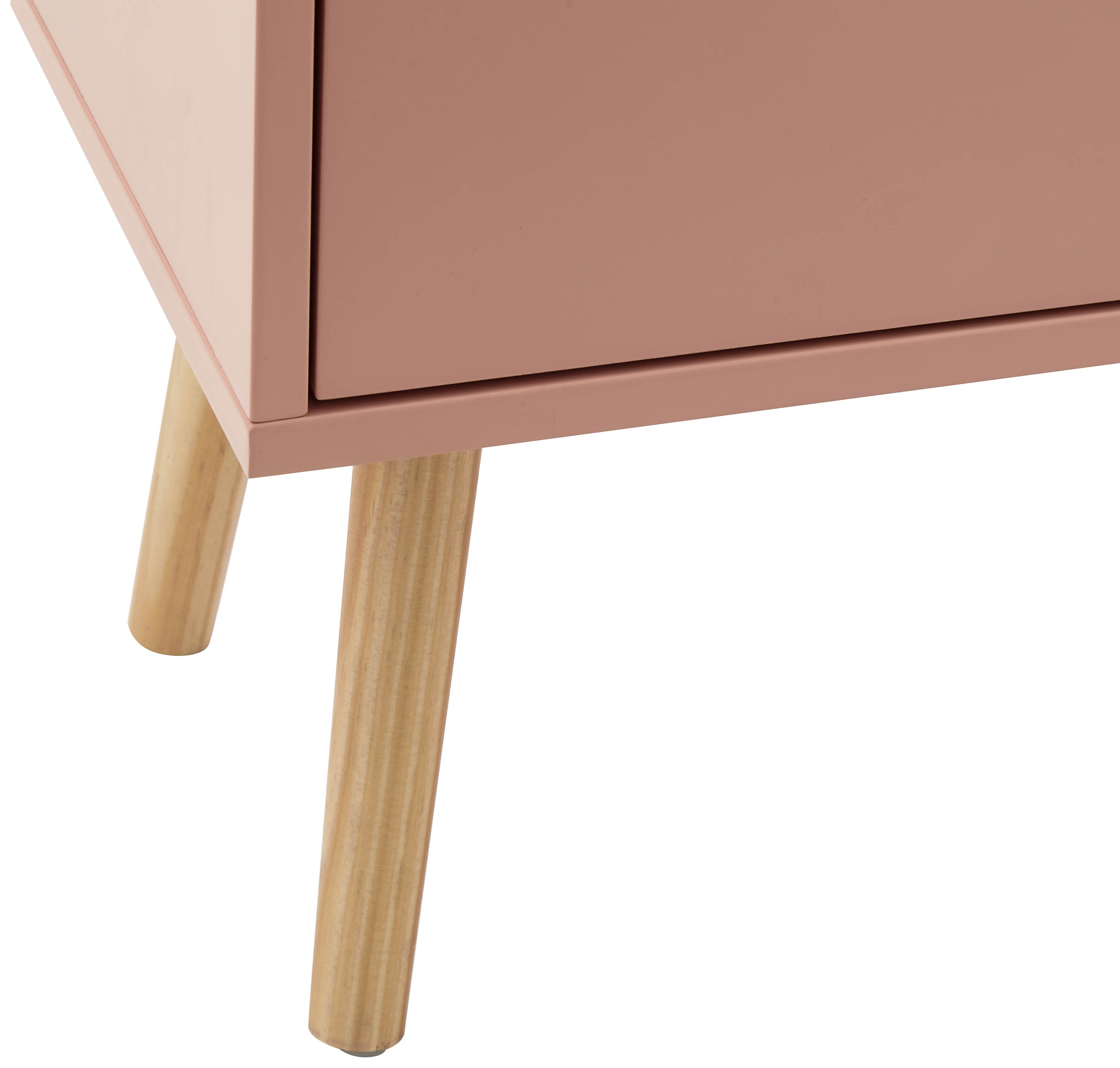 Nyborg 2+2 Drawer Chest – Coral Pink