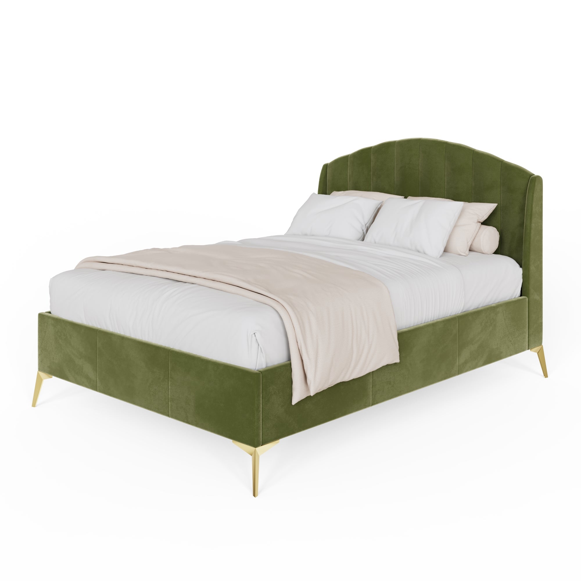 Pettine End Lift Ottoman Bed - Green – GFW
