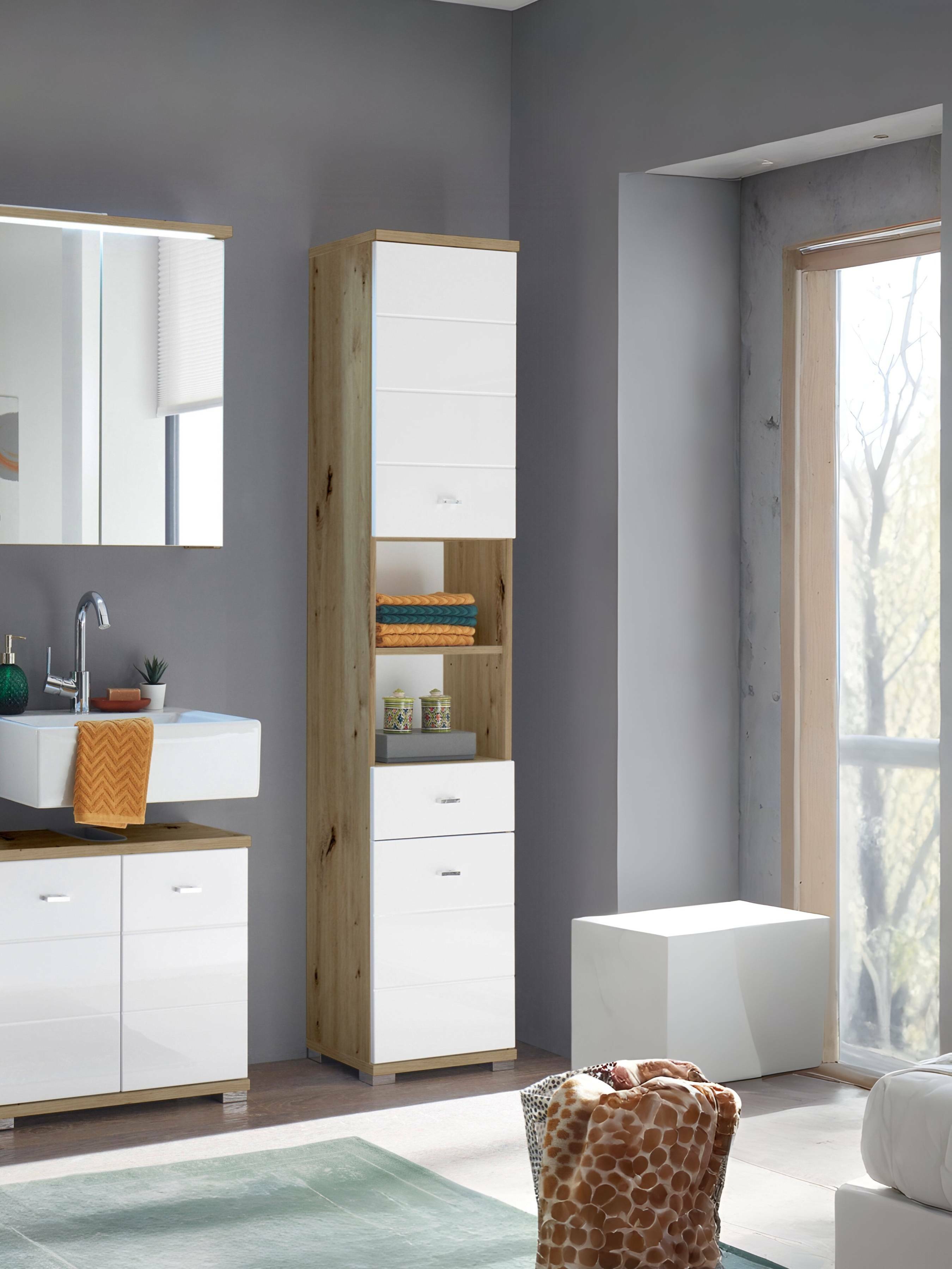 Pool Tall Cabinet – Julian Bowen, view 13