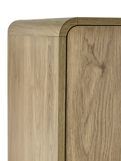 Ingrid 2 Door Wardrobe Oak – Julian Bowen, view 11