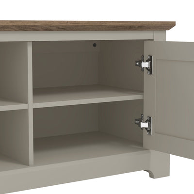 Salcombe TV Unit Light Grey – GFW, view 5
