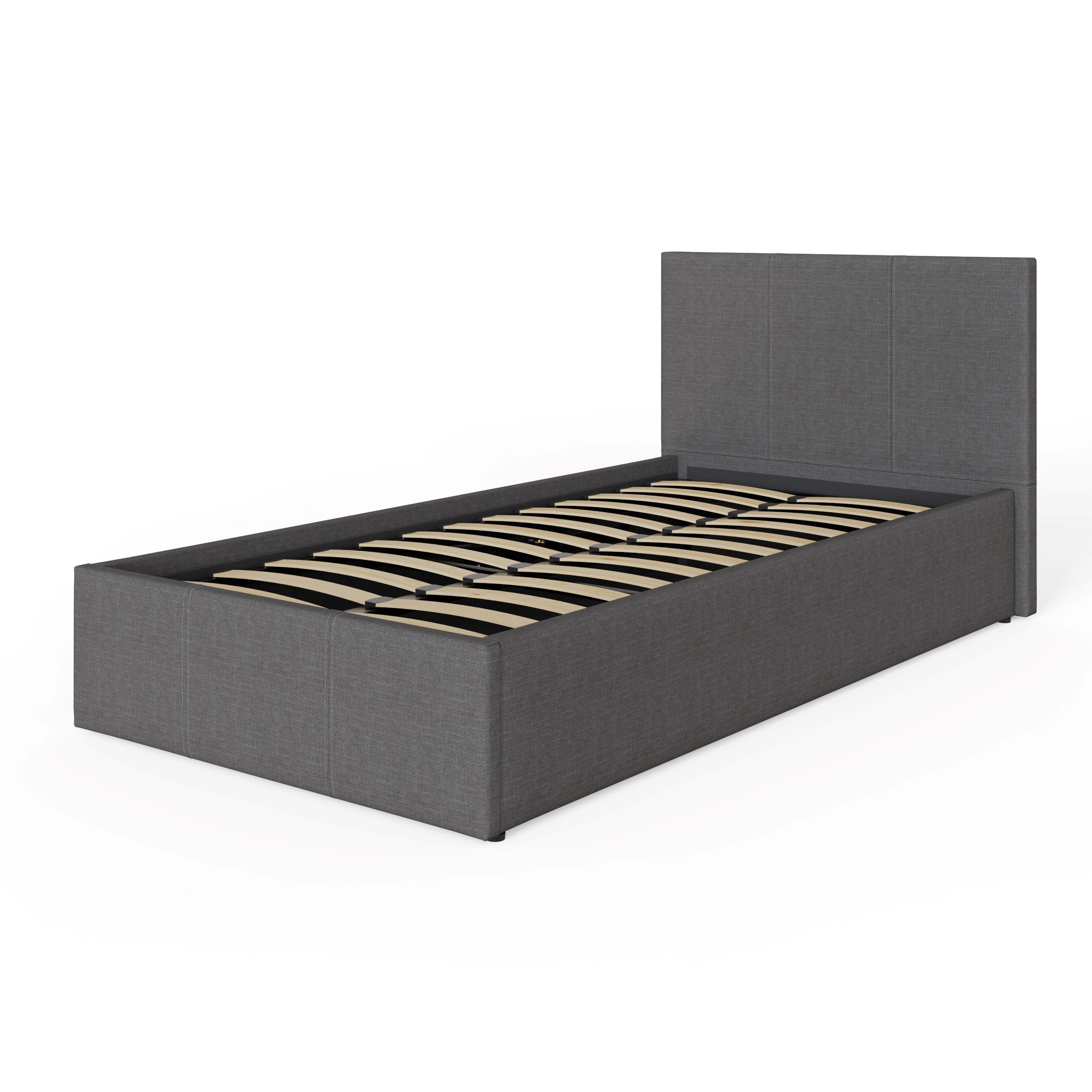End Lift Ottoman Bed Grey – GFW, view 5