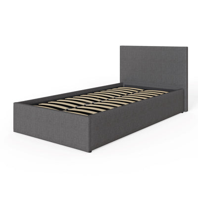 End Lift Ottoman Bed Grey – GFW, view 5