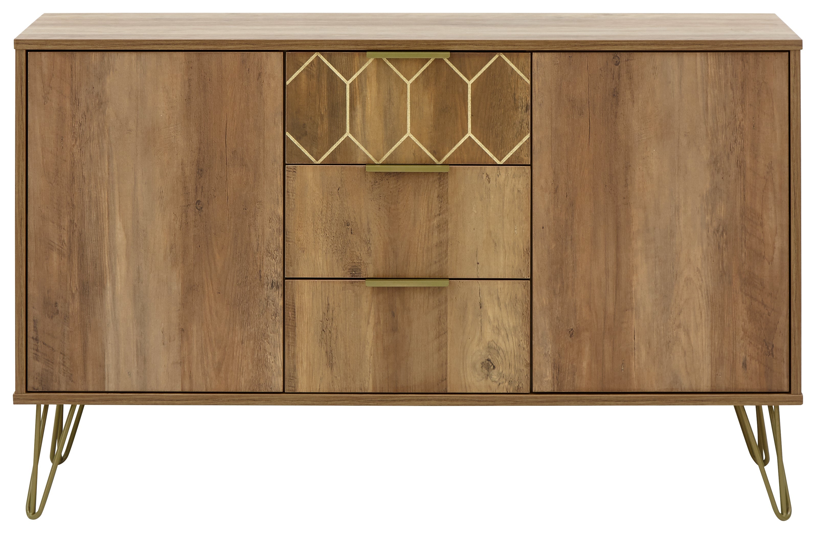 Orleans 2 Door 3 Drawer Cabinet Mango – GFW