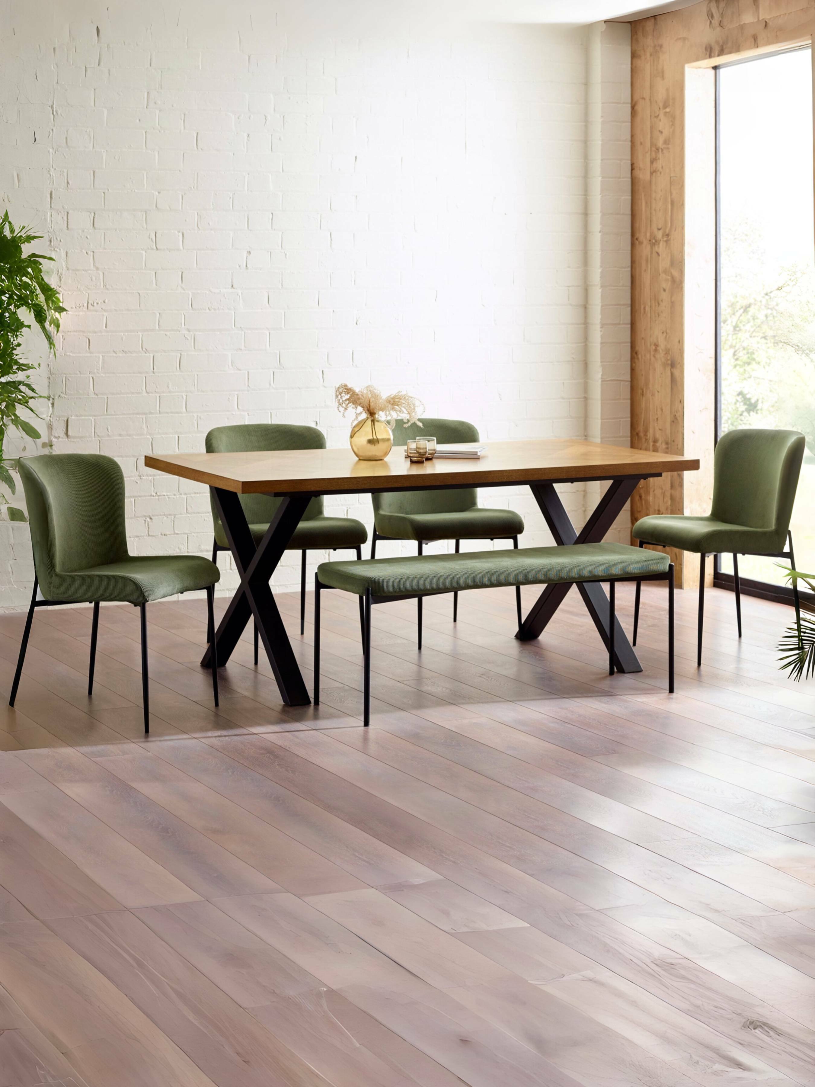 Leonie Bench - Green – Julian Bowen, view 12