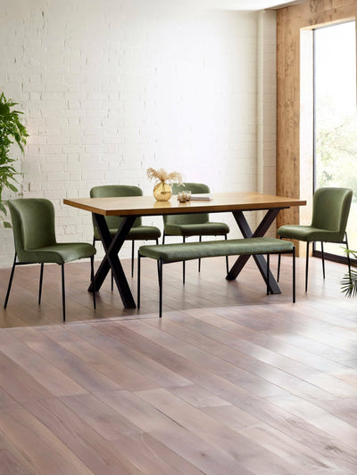 Leonie Bench - Green – Julian Bowen, view 12