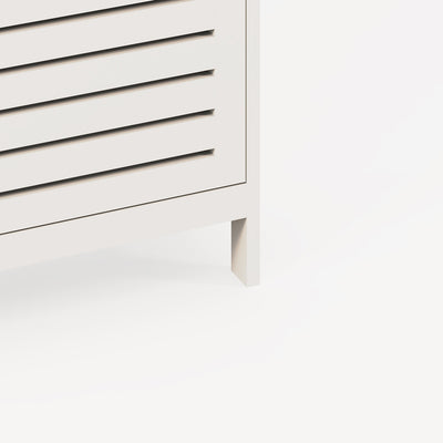 Bergen Three Tier Shoe Cabinet – White