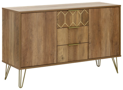 Orleans 2 Door 3 Drawer Cabinet Mango – GFW, view 9