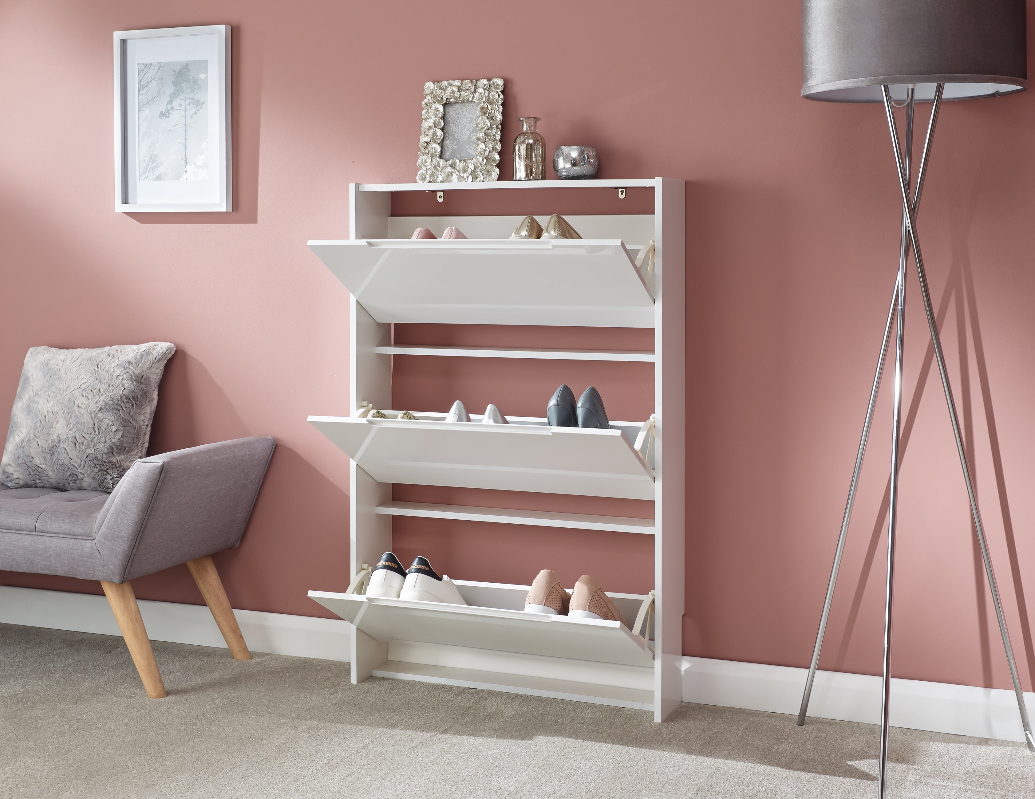 Narrow High – White