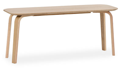 Kaito Oak Curved Leg Bench – Julian Bowen