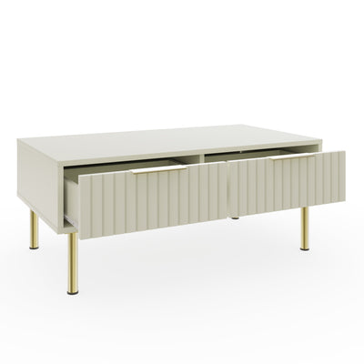 Nervata Coffee Table Ivory – GFW, view 5