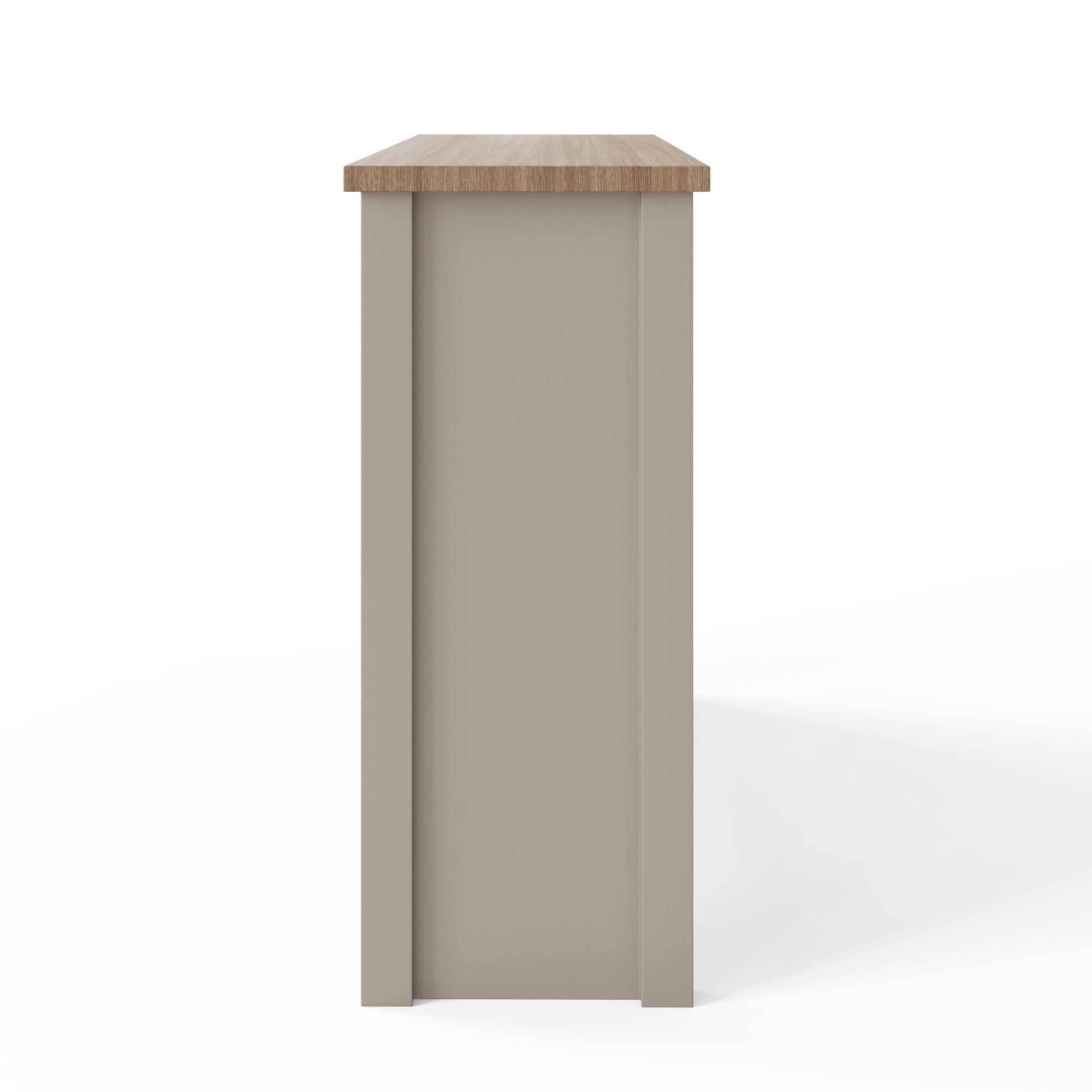Lancaster Compact Sideboard – Grey & Oak