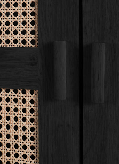 Sydney 2 Door Wardrobe - Black Ash – Julian Bowen, view 6